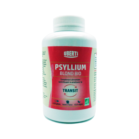 Psyllium Bio Uberti - Pot 300 gélules